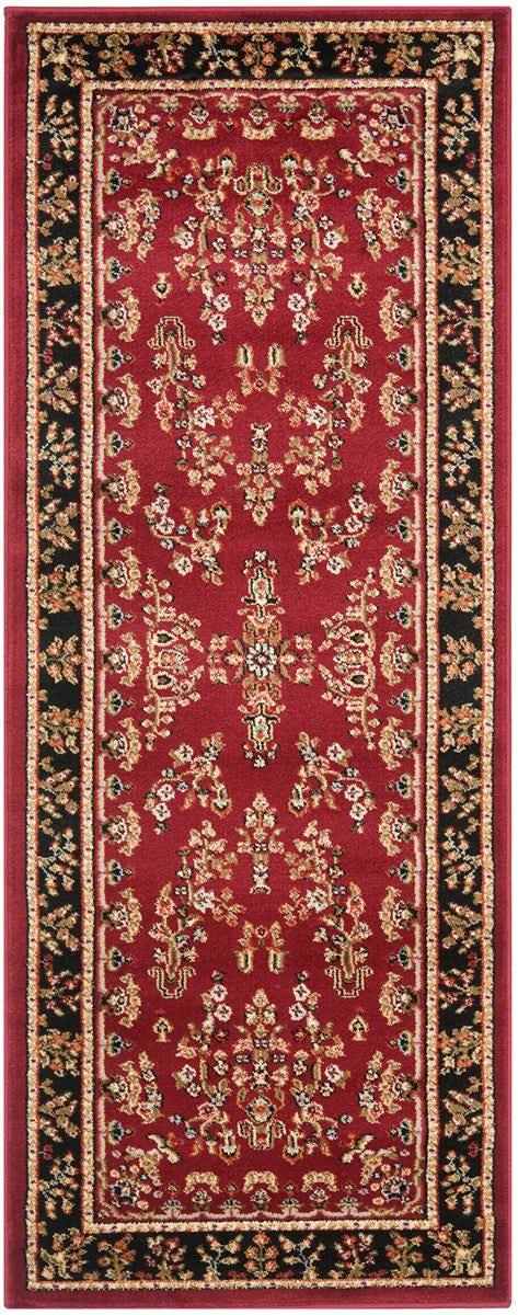 Safavieh Lyndhurst LNH331B Red/Black 9' x 12' Area Rug