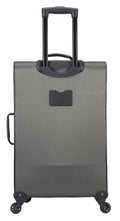 Protege 5 Piece Spinner Luggage Set, Includes 28 in Checked, 24 in Checked Bags, 20 in Carry - on, 15 in Boarding Tote and Matching Utility Bag, All Ages, Grey