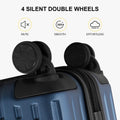 LEVEL8 Grace EXT 20 Carry On Luggage With Wheels