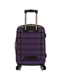 Rockland Luggage Melbourne 3 Piece Hardside Luggage Set, F160