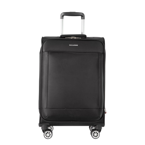 Ricardo Beverly Hills Solvang 2.0 Softside 32" Expandable Checked Spinner Luggage, Adult, Black