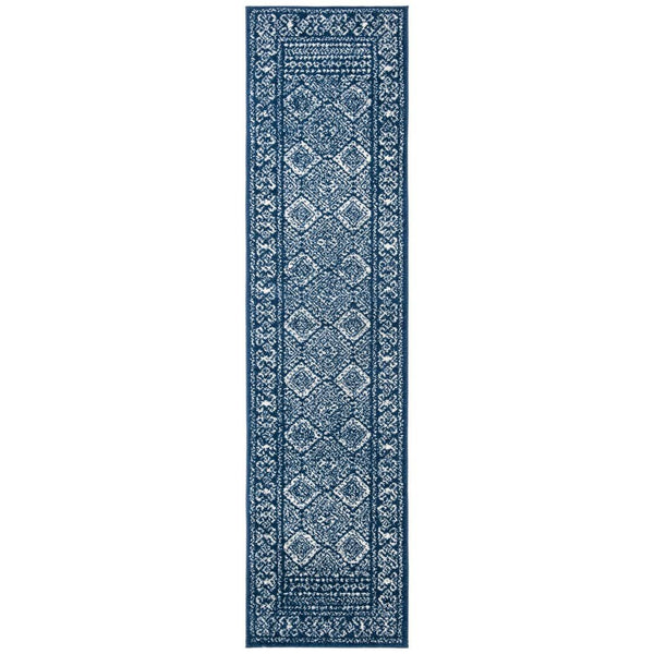 Callista Southwestern Navy/Ivory Area Rug Bungalow Rose Rug Size: Runner 2' x 17'