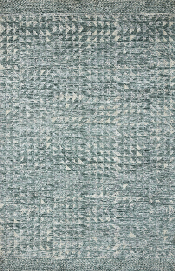 Justina Blakeney x Loloi 5'0" 7'6" Lagoon/Mist Yeshaia YES-07 Area Rug