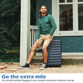 COOLIFE Expandable Suitcase PC ABS TSA Luggage 3 Piece Set