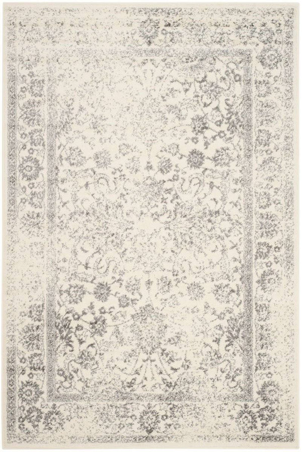 Safavieh Adirondack Ivory & Silver Area Rug; 9' x 12'