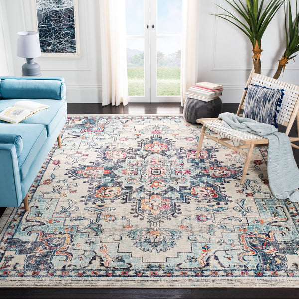 Safavieh 8'x10' Madison Area Rug - Cream/Blue