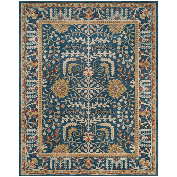 Safavieh Antiquity AT64B Dark Blue - Multi 8' x 10' Area Rug