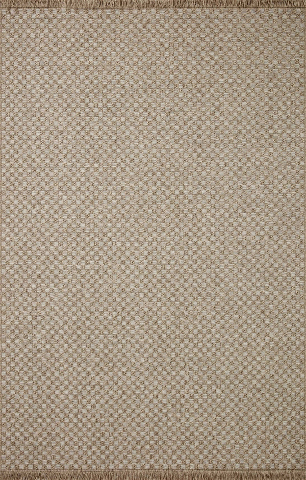 Loloi Dawn DAW-02 Natural Area Rug 18 in. x 18 in. Sample