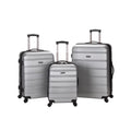 Rockland Luggage Melbourne 3 Piece Hardside Luggage Set, F160