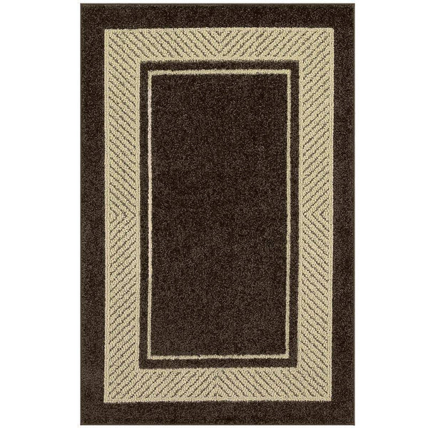 Sonoma Goods for Life Maples Estate Border Rug - Brown - 20x32